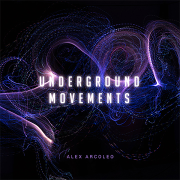 A black and purple background with 'underground movements' overlaid